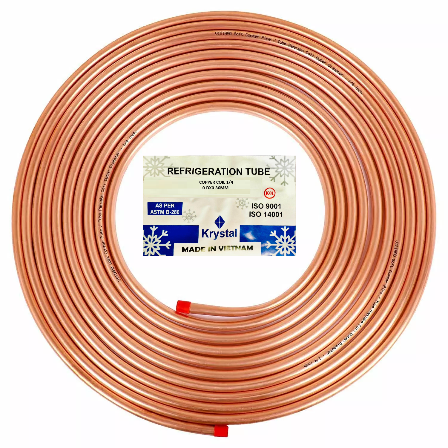 VITNAM 1 4 Copper Coil 1/4 (Vietnam) - Image 1